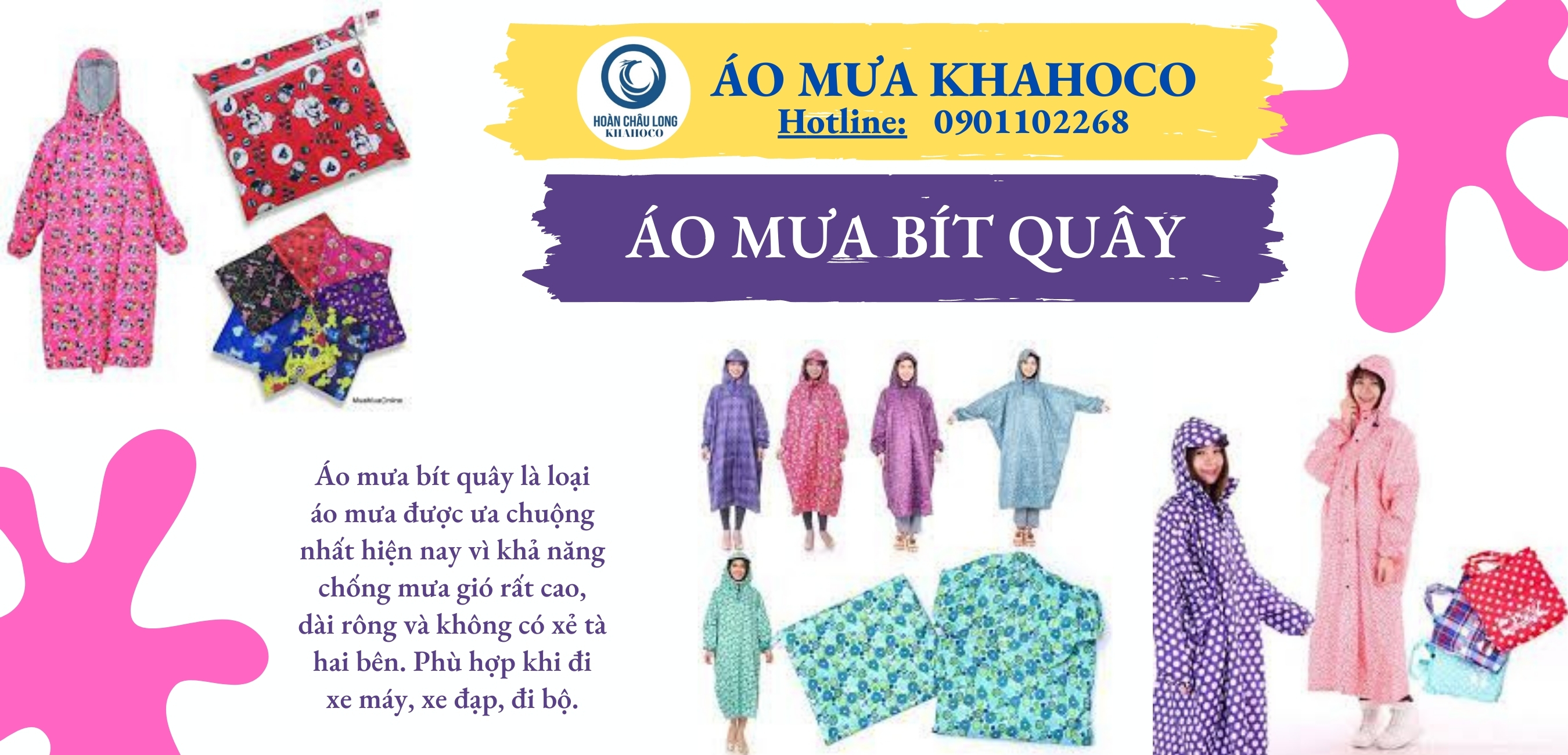 áo mưa bít quây